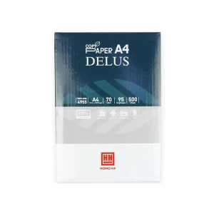 Giấy Photo Delus A4 70g/m2, ISO 95 Hồng Hà 4955