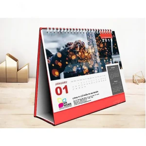 Lịch để bàn chữ A