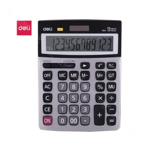 Máy tính 12 số Deli 1616