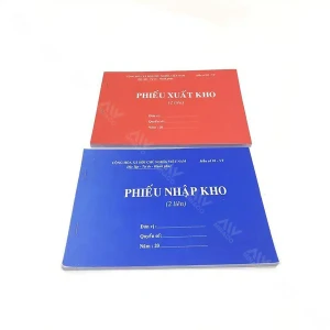 Phiếu xuất kho nhập kho A5 2 liên 3 liên