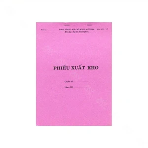 Phiếu xuất kho phiếu nhập kho 2 liên 3 liên A4