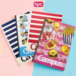 Vở kẻ ngang Campus Food 200 trang