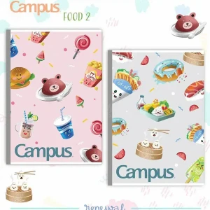 Vở kẻ ngang Campus Food 80 trang