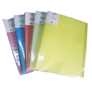 Bìa file nhựa A4- 30 lá, trong, dày