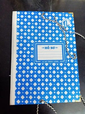 Bìa giấy 3 dây TL- 10F gáy si, Chính hãng