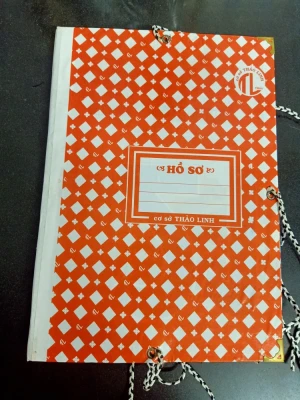 Bìa giấy 3 dây TL- 7F gáy si, Chính hãng