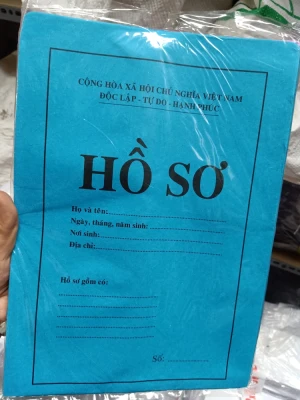 Bìa hồ sơ màu khác