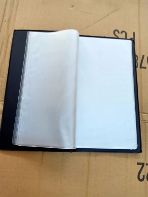 Bìa lá da 140 lá A4 gáy vuông, dày