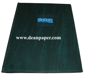 Bìa lá da 300 lá A4 gáy vuông, dày