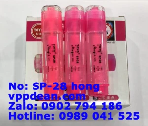 Bút dạ quang Toyo SP28 màu hồng