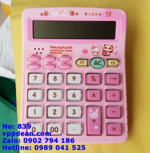 Máy tính 12 số No 839
