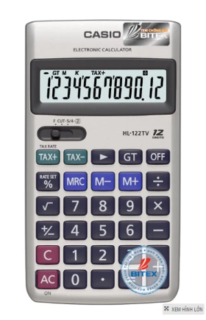 Máy tính Casio HL 122TV-12 số