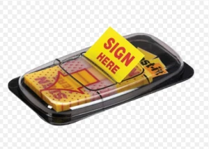 Miếng đánh dấu SIGN HERE 1