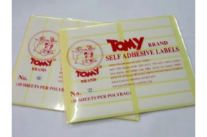Nhãn Decal tomy 121