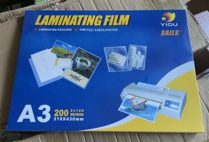 Nhựa ép plastic A3 100mic Yidu (310x430mm)