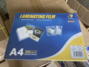 Nhựa ép plastic A4 150mic Yidu (220x315mm)