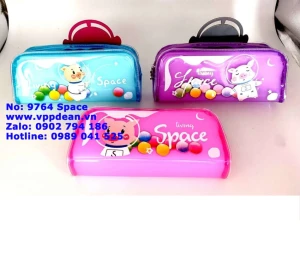 Ví bút vải 9764 Space Big