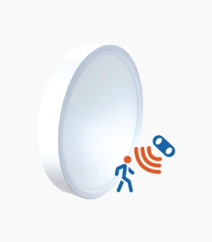 Đèn LED ốp trần cảm biến vị trí 18W lõm