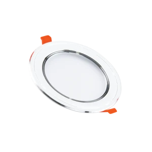 Đèn LED PANEL viền xi bạc 9 9W