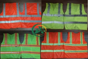 Áo phản quang 3m lưới mềm các màu