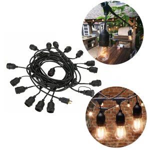 Dây đui đèn ngoài trời chống nước tốt, giá rẻ dài 15m VA-DAY15M/15