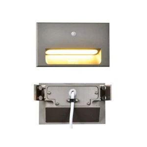 Đèn âm bậc cầu thang cảm biến bóng người led COB 2W L120mm EC-AT40