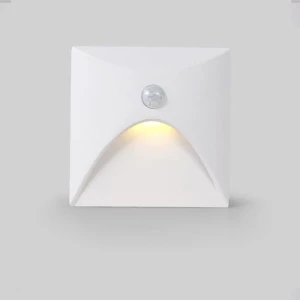 Đèn âm bậc cầu thang cảm biến bóng người led COB 3W D86mm EC-AT59