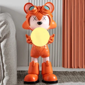 Đèn để bàn học sinh, đầu giường phòng ngủ trẻ em cao 750mm HP-DB2033