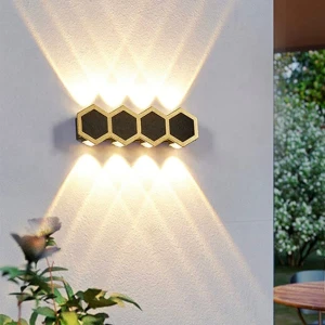 Đèn hắt tường led 8 đầu dùng cho trong nhà và mái hiên IP67 PH-VNT6013