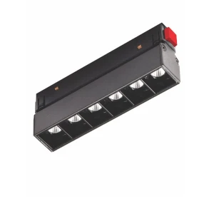 Đèn led rọi tiêu điểm thanh ray nam châm 6W-48V dòng cao cấp EC-RNC01