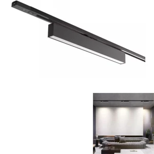 Đèn led tán quang thanh ray nam châm 40W chiếu sáng cao cấp HP-SL73