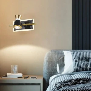 Đèn soi gương, soi tranh 1 bóng led 2 đầu phát sáng L210mm AN-ST6843/1