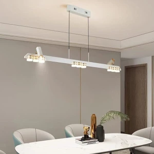 Đèn thả trang trí bàn ăn led 3 chế độ có đèn chiếu điểm L1200mm EC-T72