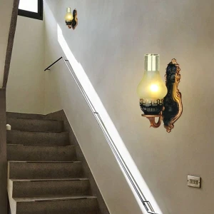 Đèn treo tường cổ điển nhỏ trang trí phòng khách, quán cafe HP-VG1NHO