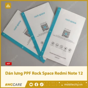 Dán lưng PPF Rock Space Redmi Note 12