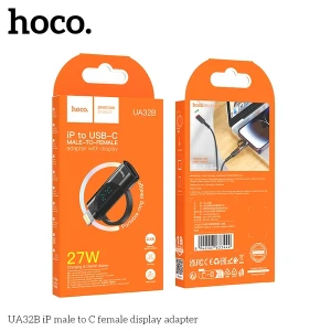 Bộ chuyển Lighting sang TypeC Hoco UA32B