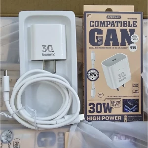 Bộ sạc Nhanh 30W 2 đầu TypeC Remax RP-U71 CN