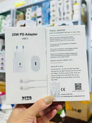 Bộ sạc Samsung Piko BS25 25w sạc nhanh TypeC-TypeC 170k