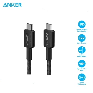 Cáp sạc Anker 322 TypeC-TypeC 1m Nylon