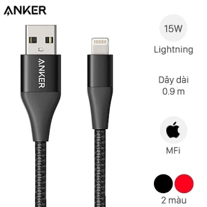 Cáp sạc Anker Powerline II Usb-lighting 1m Nylon