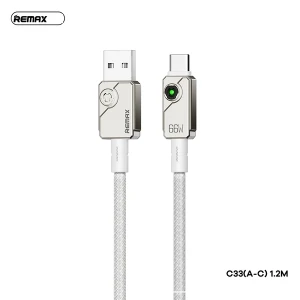 Cáp sạc Nhanh 66W Remax RC-C33 A-C (USB Ra TypeC)