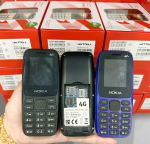 Điện thoại Nokia 105 Pro 2024 HMD 4G Lk mới Bao cắt sóng- Sóng 4G chuẩn