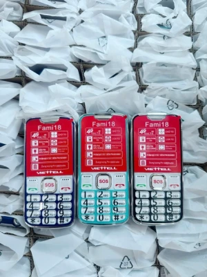 Điện thoại Viettell Fami 18 4G Bao cắt sóng - Sóng 4G chuẩn