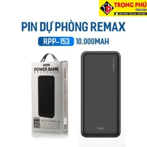 Sạc dự phòng Remax Rpp 153 10.000mah