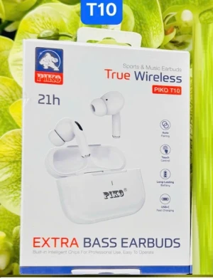 Tai nghe bluetooth Piko T10 louda 21h