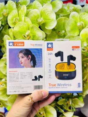 Tai nghe bluetooth Piko T12 14h đen
