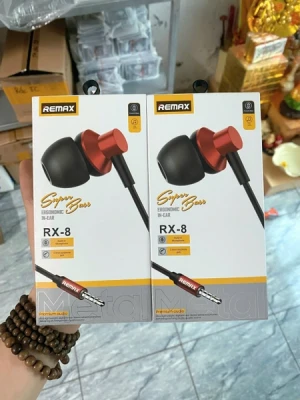 Tai nghe dây Remax RX-8 đa năng chân Đầu tròn
