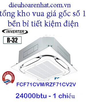 Điều hòa 24000btu âm trần Daikin 1 chiều inverter FCF71CVM/RZF71CV2V