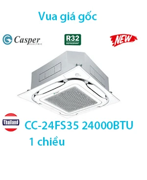 Điều hoà âm trần casper 24000 BTU 1 chiều CC-24FS35