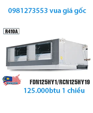 Điều hòa âm trần nối ống gió Daikin 125.000BTU FDN125HV1